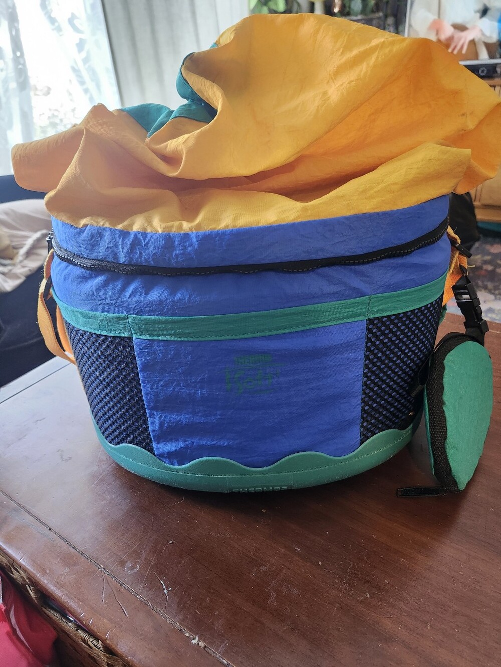 Vintage 90's Soft Thermos Cooler Backpack